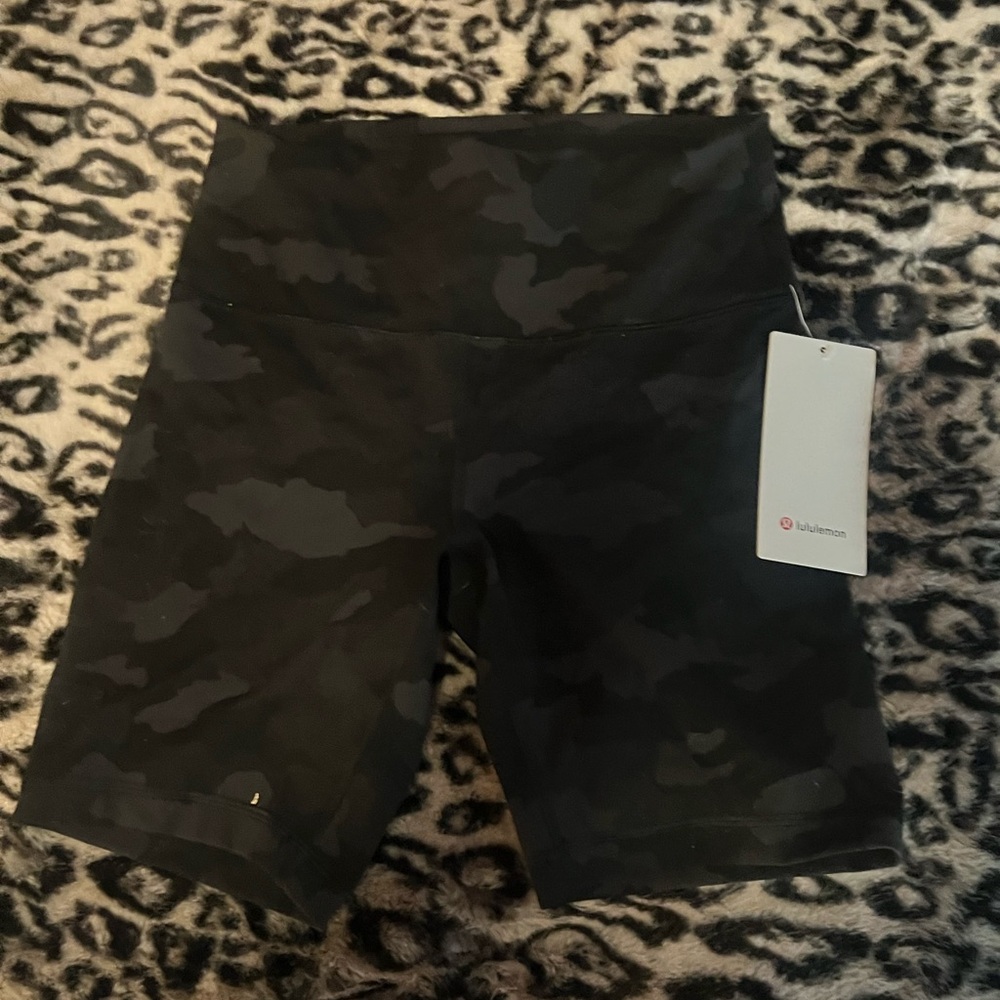 lululemon athletica Dark Camo Bike Shorts